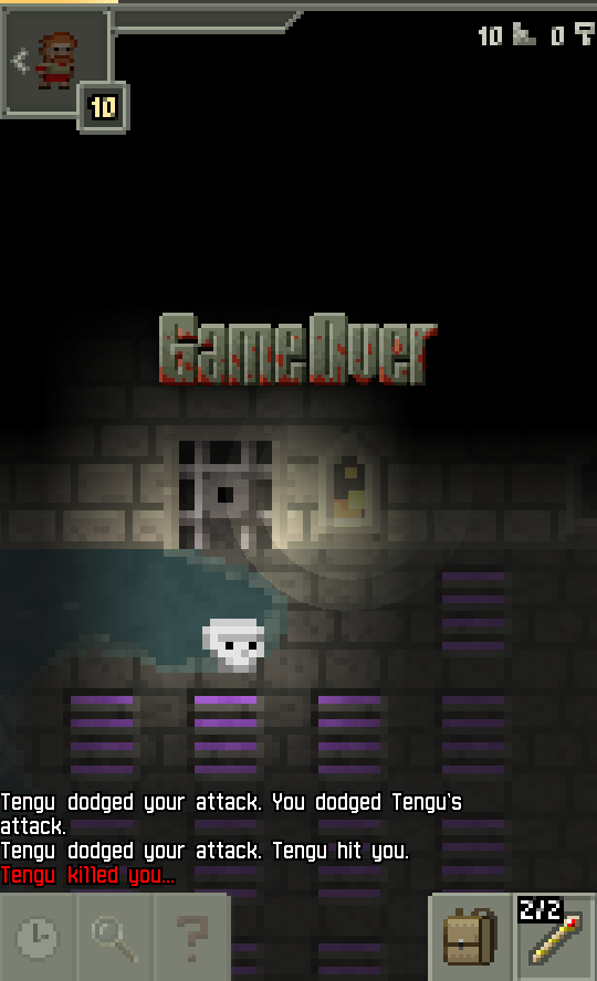 Pixel Dungeon Death