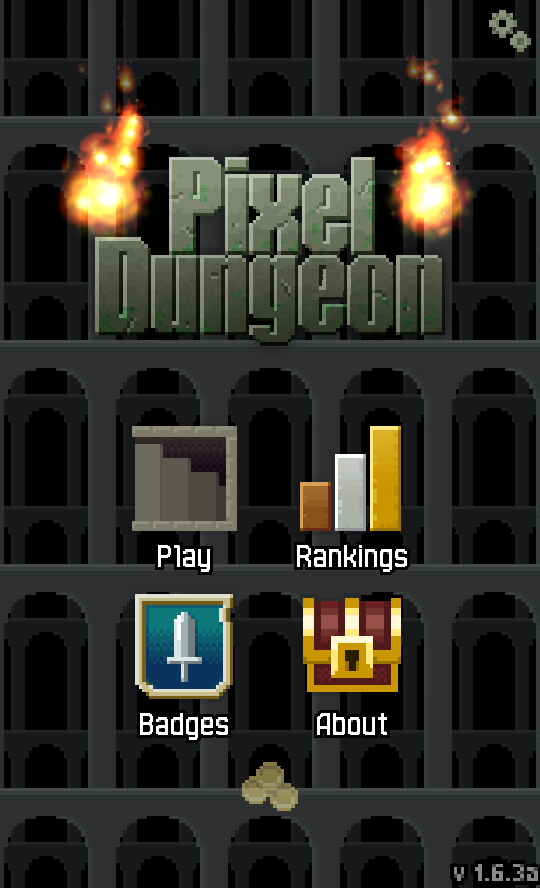 Pixel Dungeon Main_menu