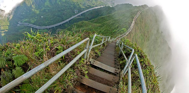 Stepenicama do raja: Najlepši usponi sveta Haiku-stepenice