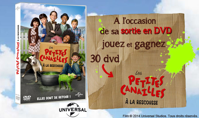  Gagnez des DVD Les Petites Canailles ! Accueilv2