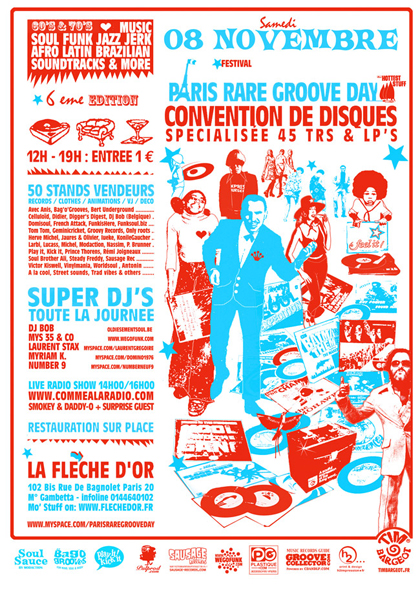 Convention de disques pour les parisiens Flyerrecto08nov