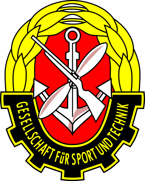 POSEIDON, der ersten Tauchsport-Magazin der DDR (1962-1991) 482px-Gesellschaft_fuer_Sport_und_Technik_Symbol.svg