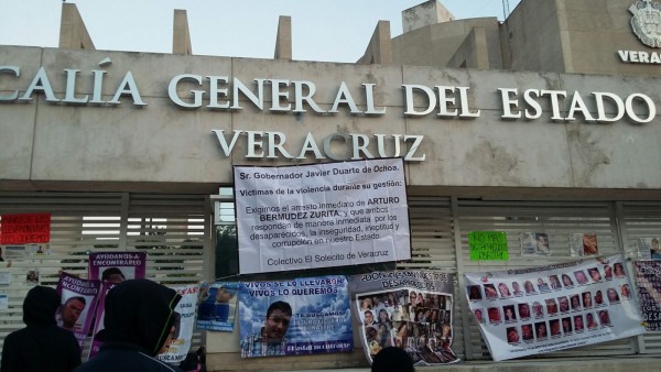 VERACRUZ:Madres de desaparecidos toman Fiscalía y exigen destitución de Bermúdez Justicia-600x338