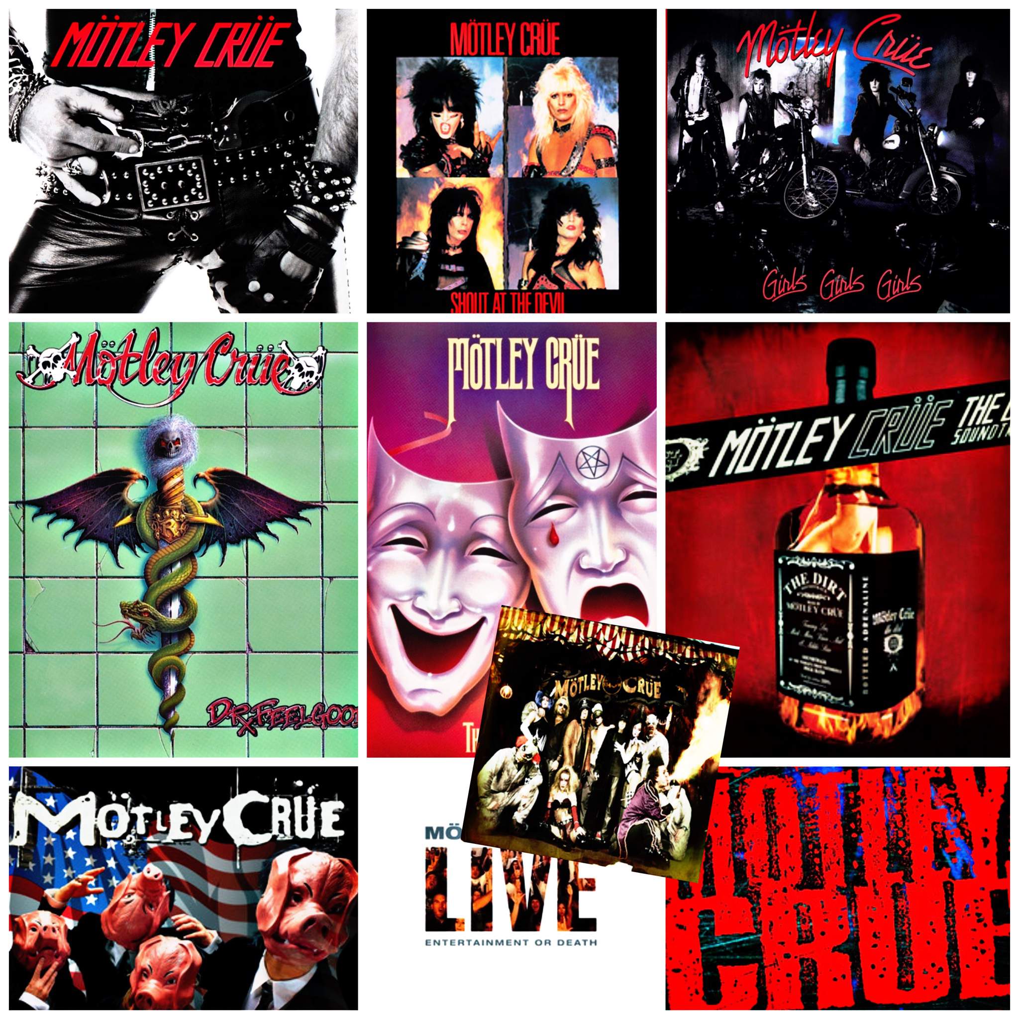 Mötley Crüe. TOP 3