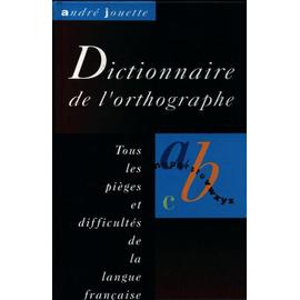adaenes - recherche cours cned adaenes Jouette-Andre-Dictionnaire-De-L-orthographe-Livre-50851030_ML