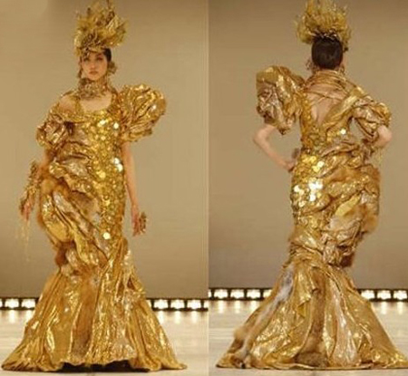 فستان من الذهب ثمنه 1.2مليون دولار 4_35