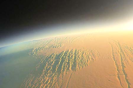   صور  شروق الشمس على كوكب المريخ سبحآن الله  52_1