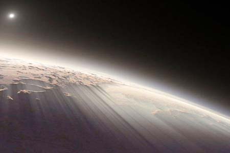   صور  شروق الشمس على كوكب المريخ سبحآن الله  59_1