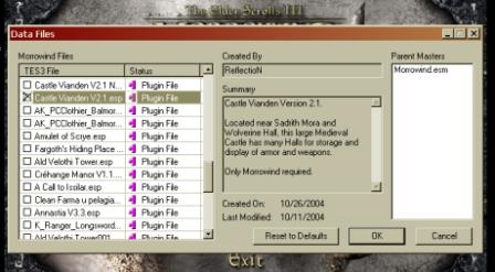 How to Install mods for Morrowind Datafiles