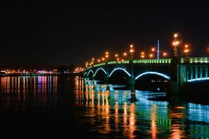 Санкт Петърбург St-petersburg-night