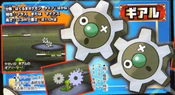 Nuevos pokémon para Pokémon Black and White Gear