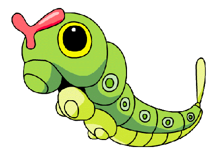 Pokemon New Adventure ตอนที่ 7 : เผชิญหน้าหนูไฟฟ้า !   Caterpie