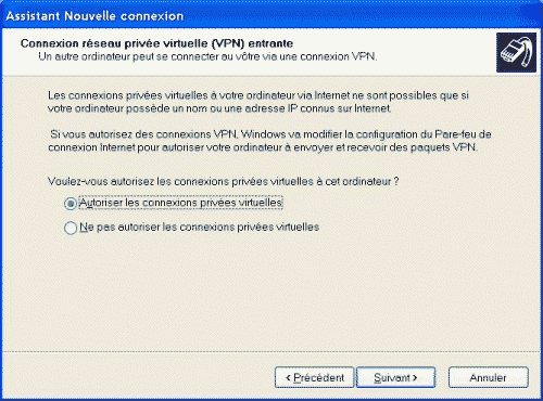 Installation d'un Serveur VPN sous XP Vpn5