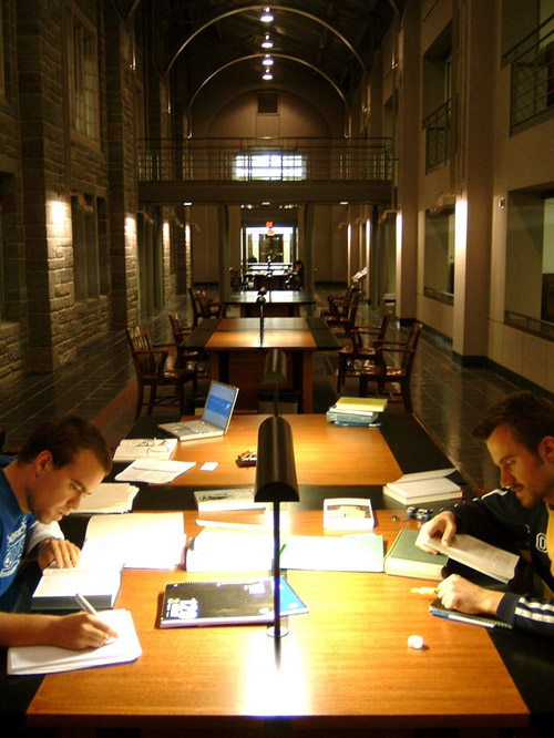 Biblioteca de Princeton Studying-Firestone-Library