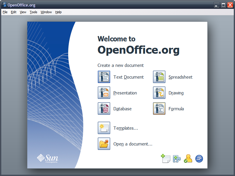 OpenOffice من البرامج المجانية المكتبية المنافسة للاوفيس نسخة محمولة Openoffice_portable