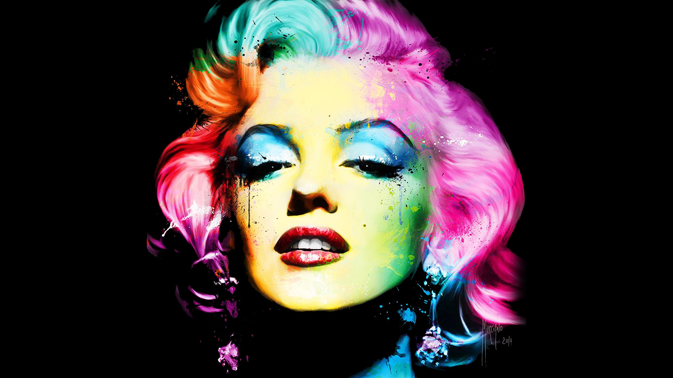 C'est qui la boss ???  Marilyn-Monroe-sexy-pop-art-ppcorn