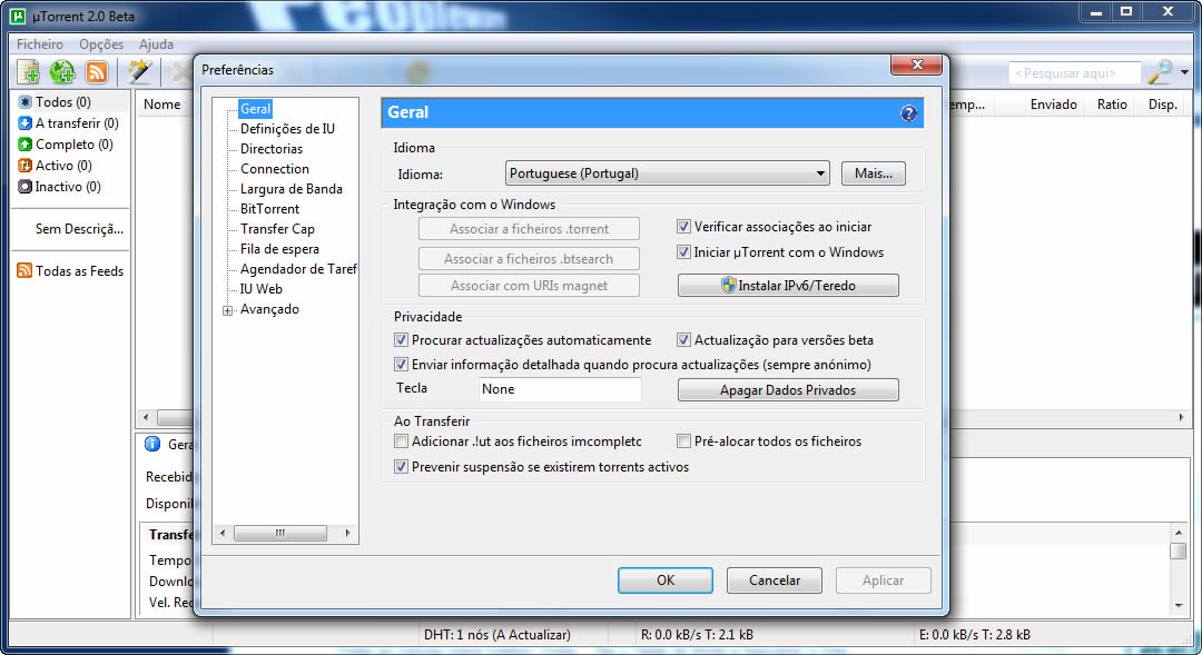 µTorrent 2.1 Build 17687 Alpha – Imbatível Imagem_utorrent20_03