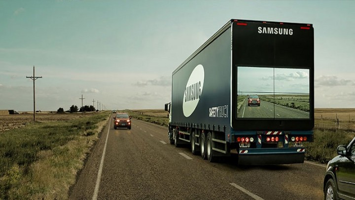 [Tecnologia] Samsung com ideia brutal para combater acidentes Pplware_samsung_truck00-720x405