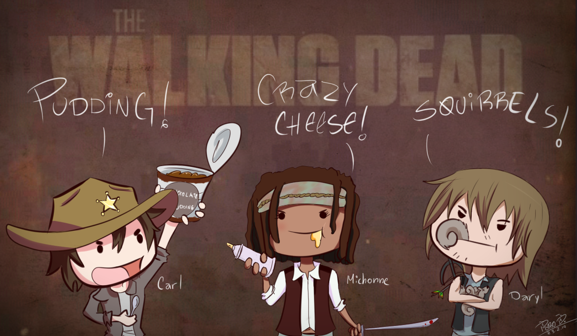 TWD Fan Arts - Page 3 Comida__by_galletoconk-d77t3m5