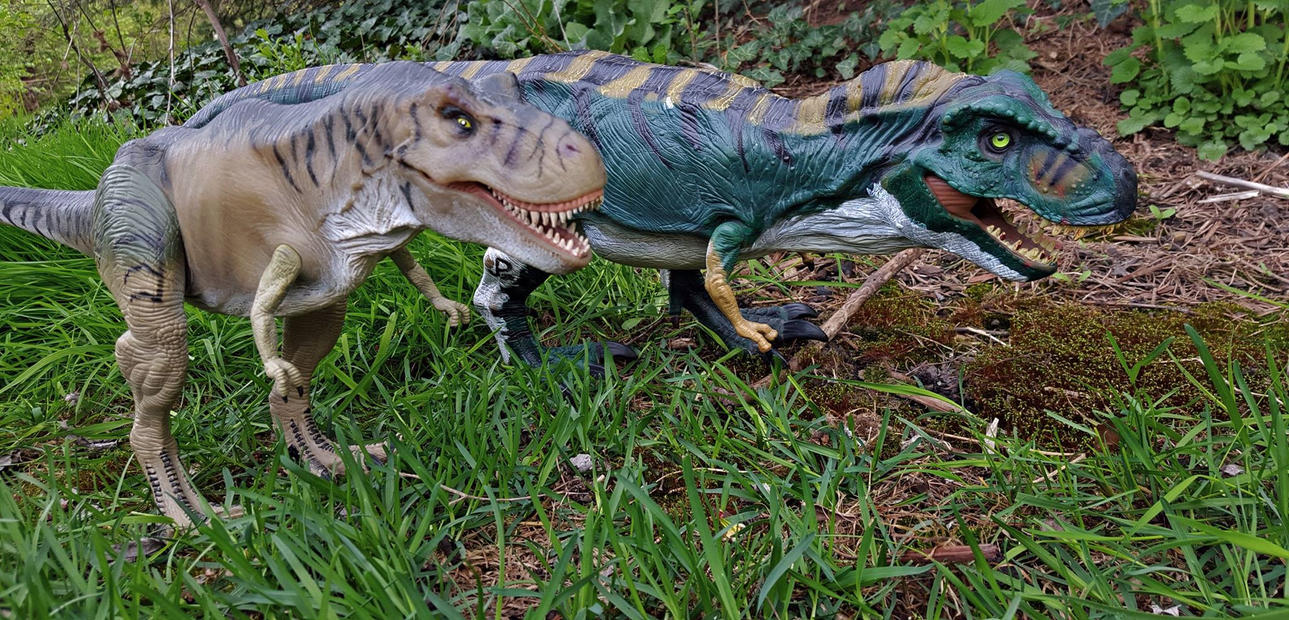 The Customs Thread Tyrannosaur_pair_by_abekowalski-da08tcm