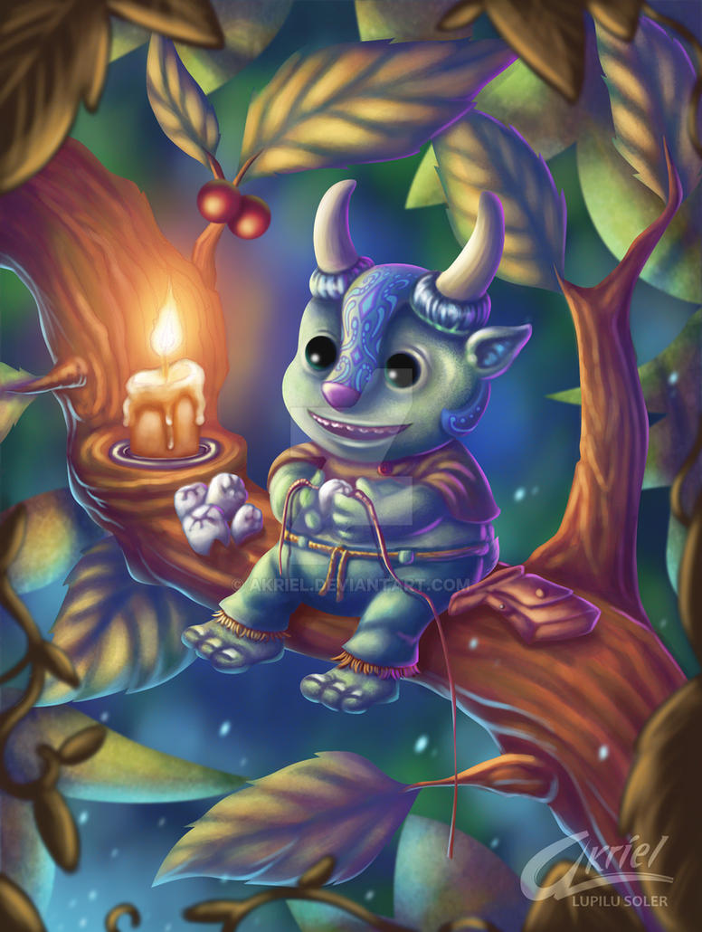 Bonitas ilustraciones  - Página 4 Dunny_muelitas_ilustracion_by_akriel-d8xud3c