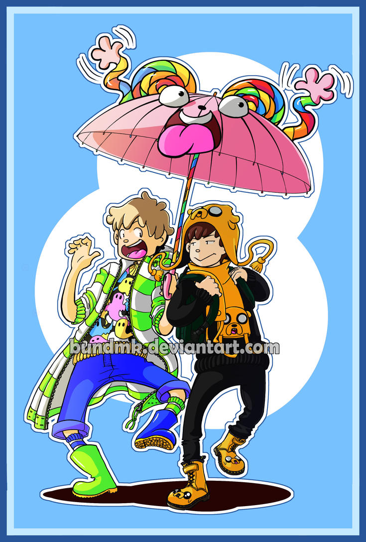 Galerie de Bun! Moron_with_umbrella__by_bundmk-d8kjbh5