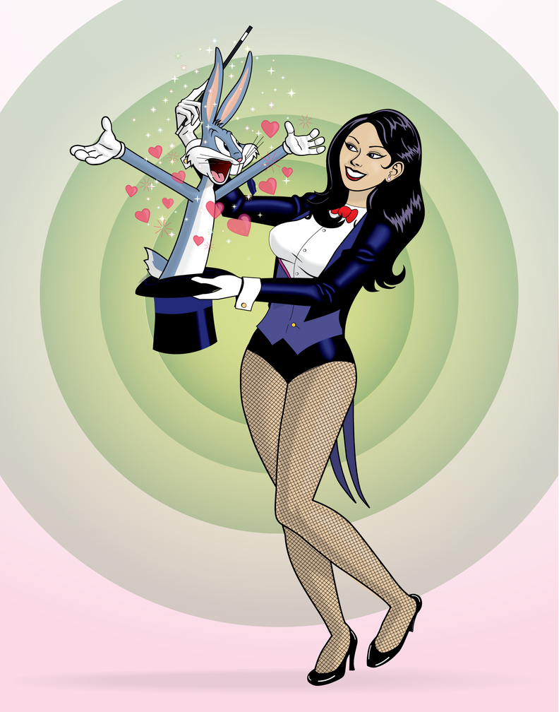 Artisitc Merits - Page 16 Zatanna_and_bugs_bunny_by_helob-d1nufu5