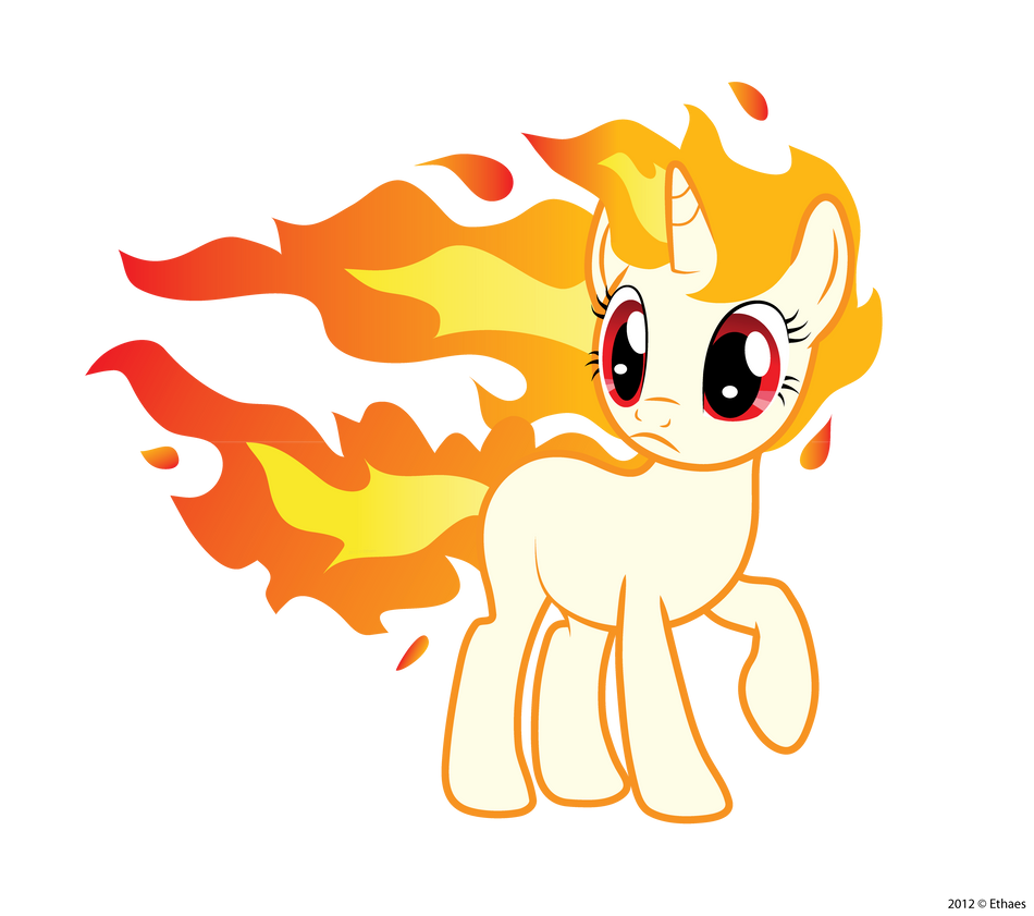 Galopa / Rapidash Rapidash_is_confused_by_ethaes-d5fh1my