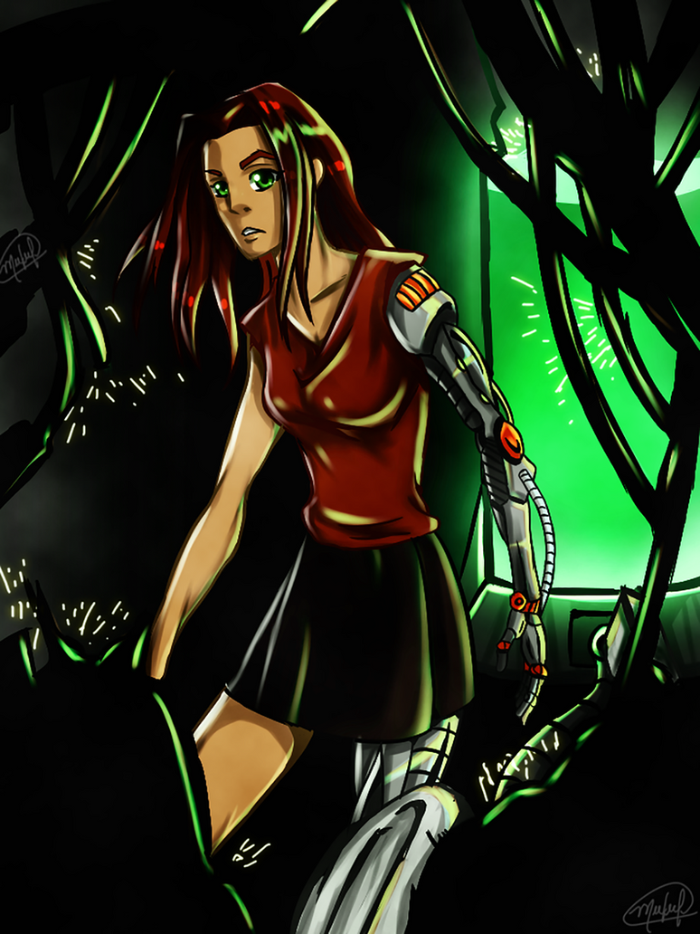 Mi DeviantArt. Robo_girl_by_mdesigninc-d9zixh1