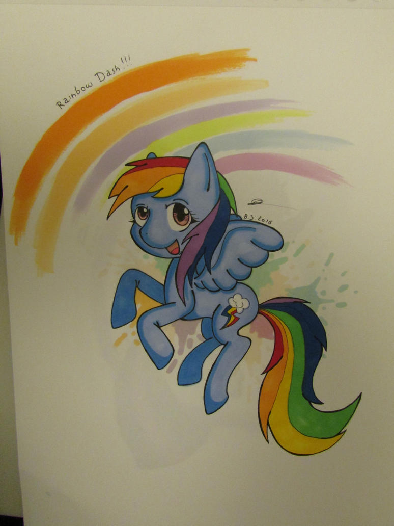 Cali's créa !!! - Page 4 Rainbow_dash_by_mllecalimero-d9uil2s