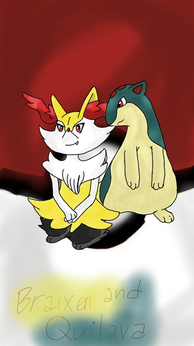 Taking Pokémon Drawing Requests  Braixen__and_quilava__requested__by_silentherb-d8uc126
