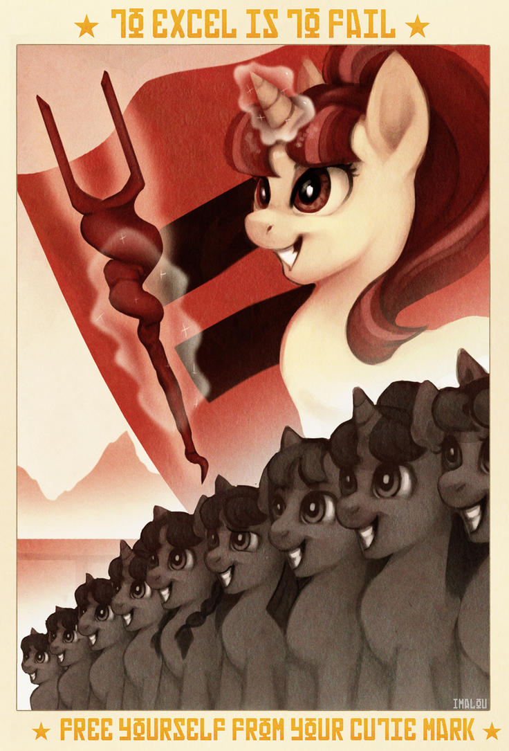 Les poneys de mamalou - Page 17 Pony_propaganda_by_imalou-d8oe9bq