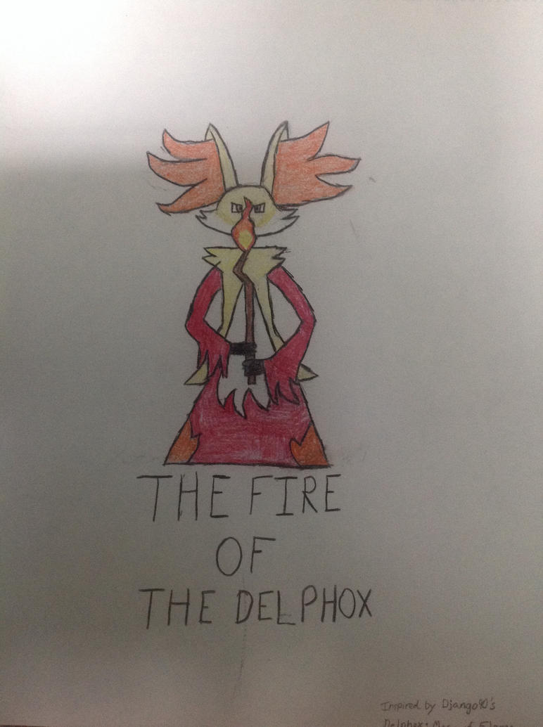 Galerie des Pokéumains Fire_of_the_delphox__promo_poster_by_thunderus_the_wolf-d99ttr6