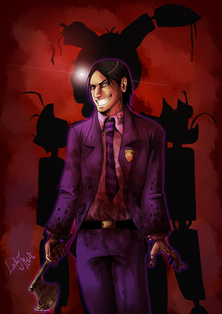 "I am the Purple Guy !" | Vincent Afton | Sbire Rocket Fnaf3___i_m_the_purple_guy_by_ladyfiszi-d91snxl