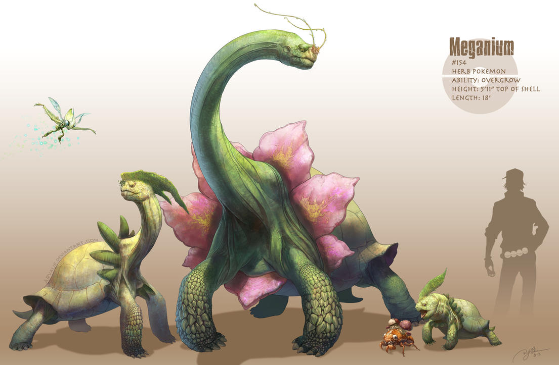 [Deviantart] Arvalis - Pokémons Realistas - Página 2 _meganium__by_arvalis-d6wfo5g