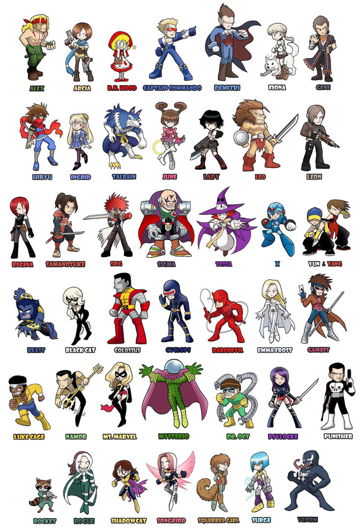 Should there be a MARVEL VS CAPCOM 4? My_super_wish_list_by_bluelagoon4-d3bxn99