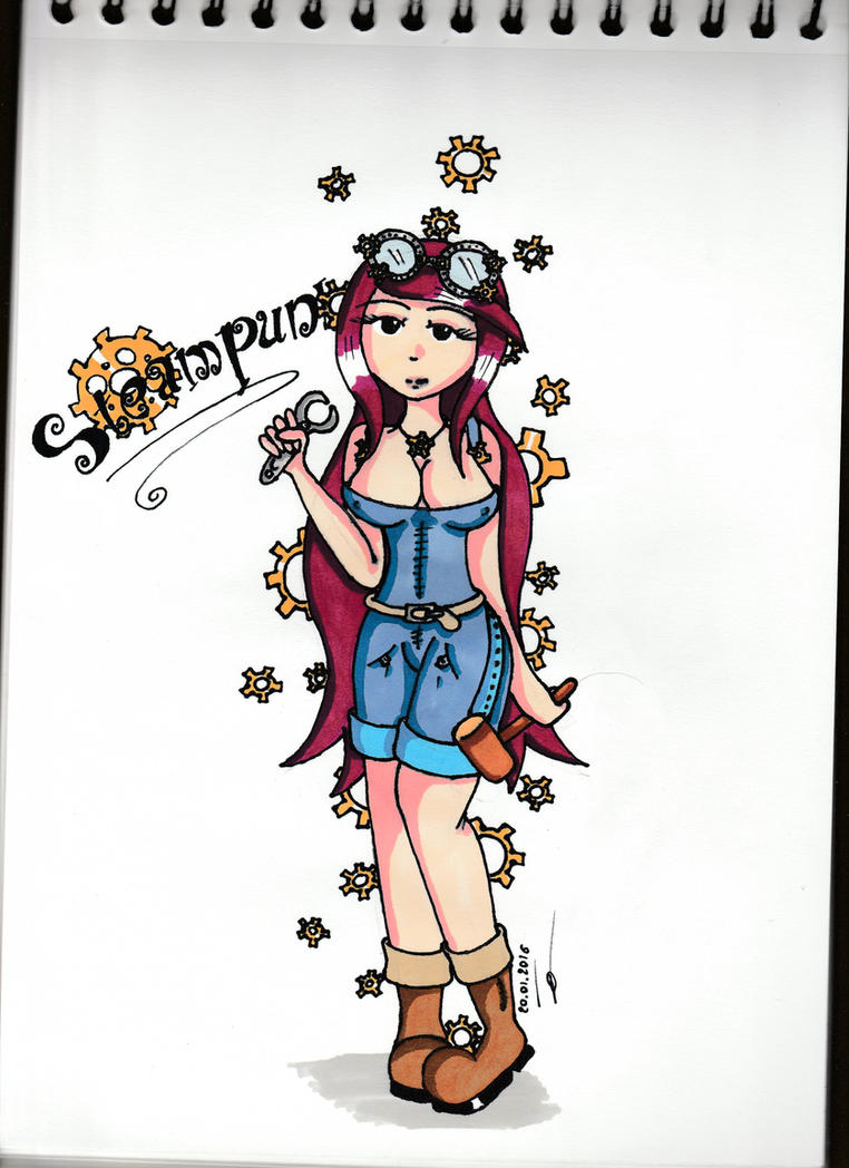 Cali's créa !!! - Page 4 Steampunk_pin_up_or_not_pin_up_by_mllecalimero-d9oos7w