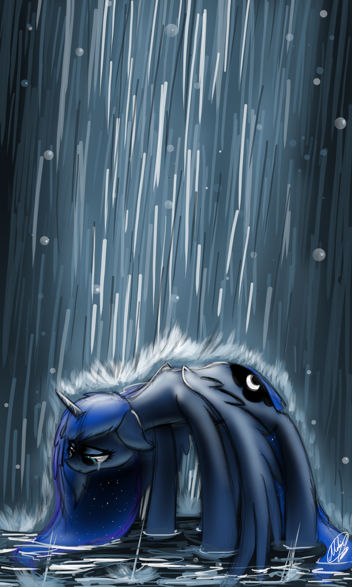 Pony art of the non diabetic variety.  - Page 21 Rain_by_xxmarkingxx-d9hlh29