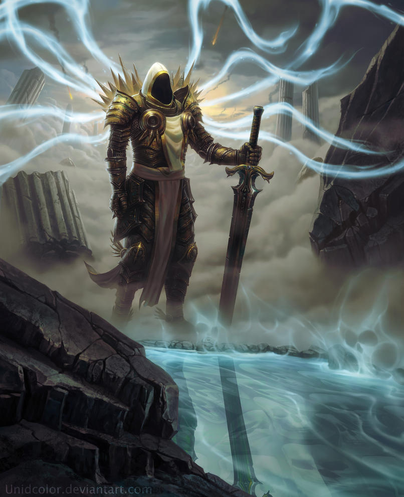 Dimensional Clash: ☆Somniverse Rising☆ [CHAR] Tyrael_diablo_3_by_unidcolor-d4tppzt