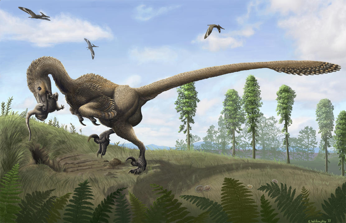 Awesome Paleoart  Saurornitholestes_by_ferahgo_the_assassin-d3rczy1