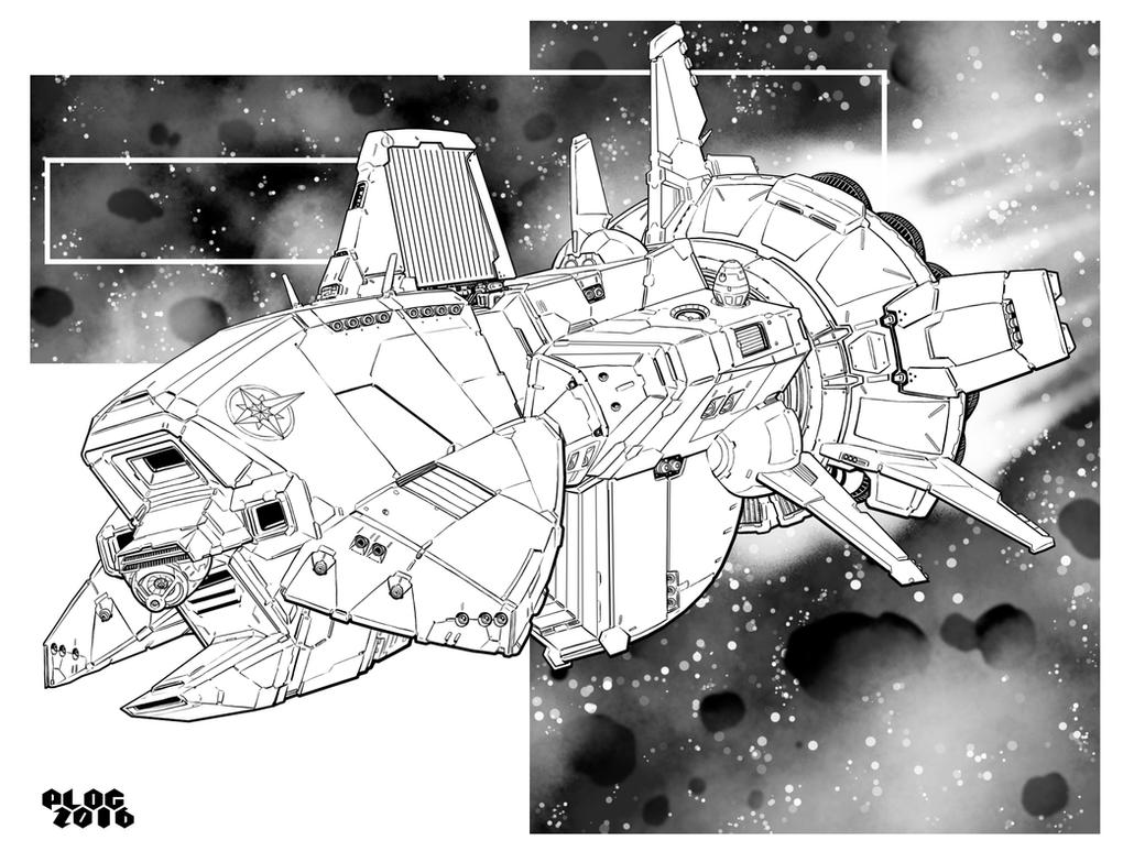 Modelos de naves que quitan el aliento. Battletech___mckenna__command_variant__class__by_sharlin-dagy4z2