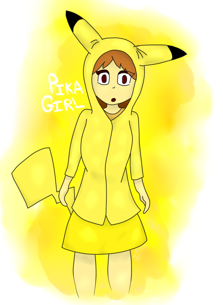 Mes dessins !  Pika_girl_by_lucariaura-daaxfxg