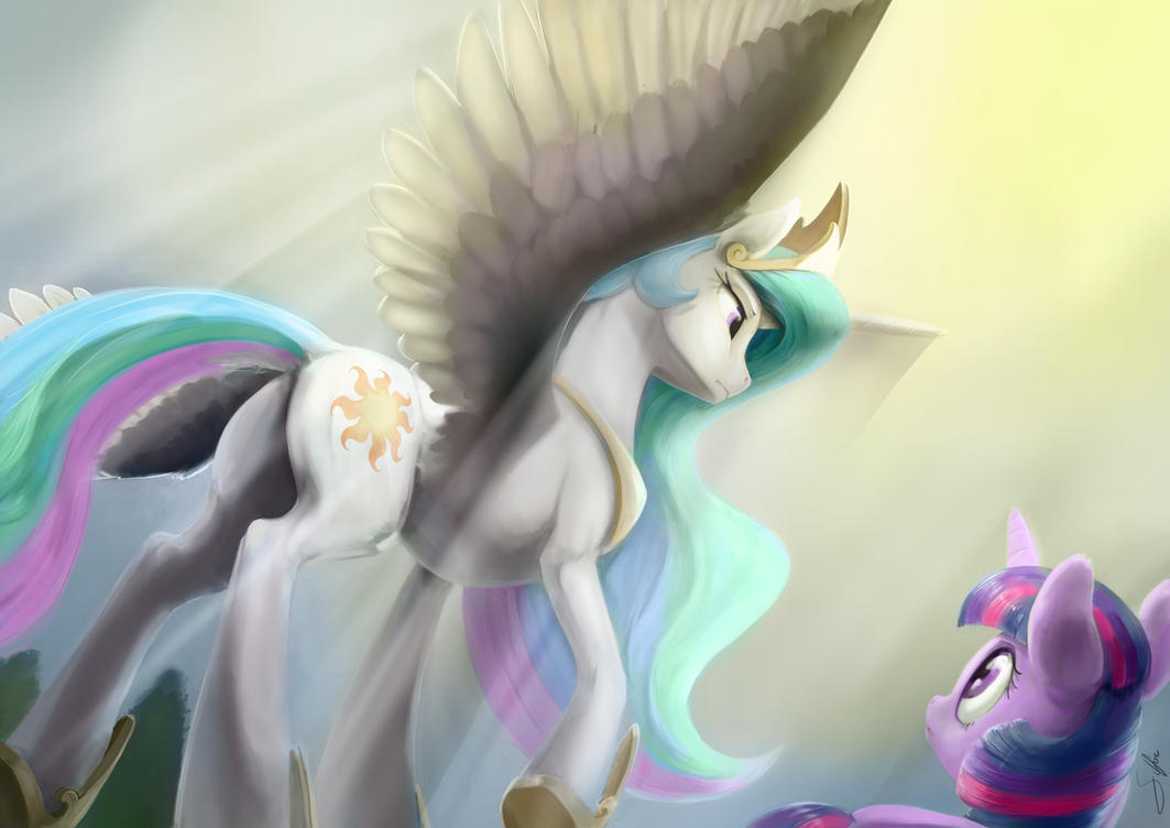 Pony art of the non diabetic variety.  - Page 25 Under_the_sun_s_wings_by_silfoe-d9yg7z6