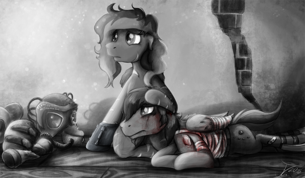 Pony art of the non diabetic variety.  - Page 25 Fanart___mlp__red_rain_by_jamescorck-d9udisn