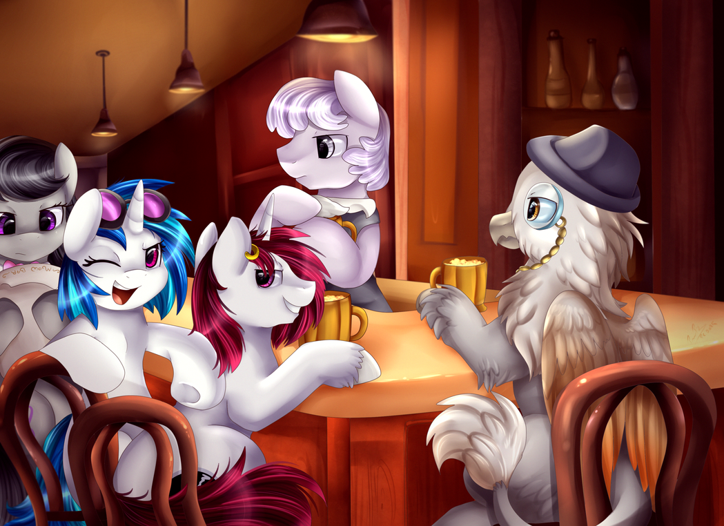 Pony art of the non diabetic variety.  - Page 21 Comm__bar_by_pridark-d9irds7