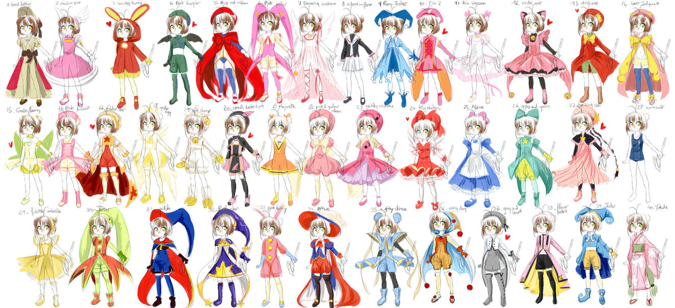 Père-Noël Surprise 2015 40_sakura_costumes_ref_sheet_by_hadh-d66kdm6