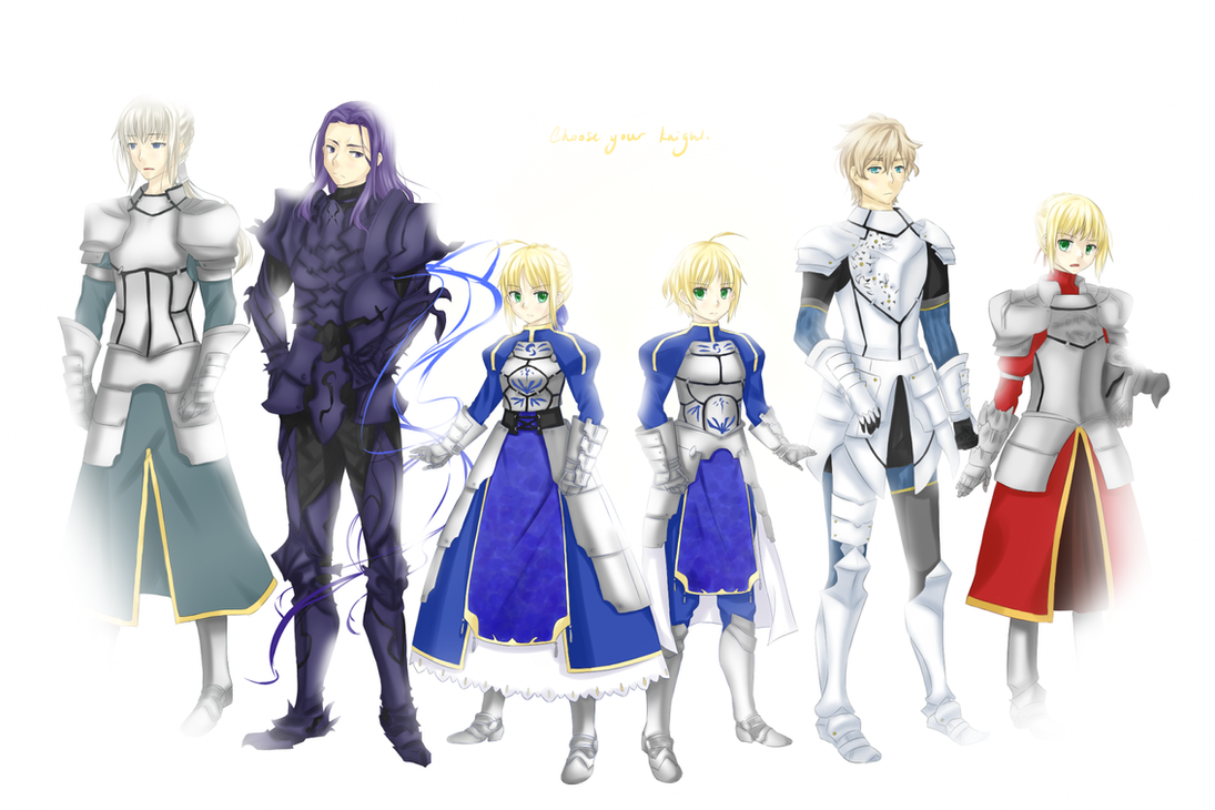 -Mangá de Fate/Stay Night e Light Novel Fate/Zero serão lançados no Brasil- Knights_of_the_round_table_by_satanic_scarlet-d4y4na0