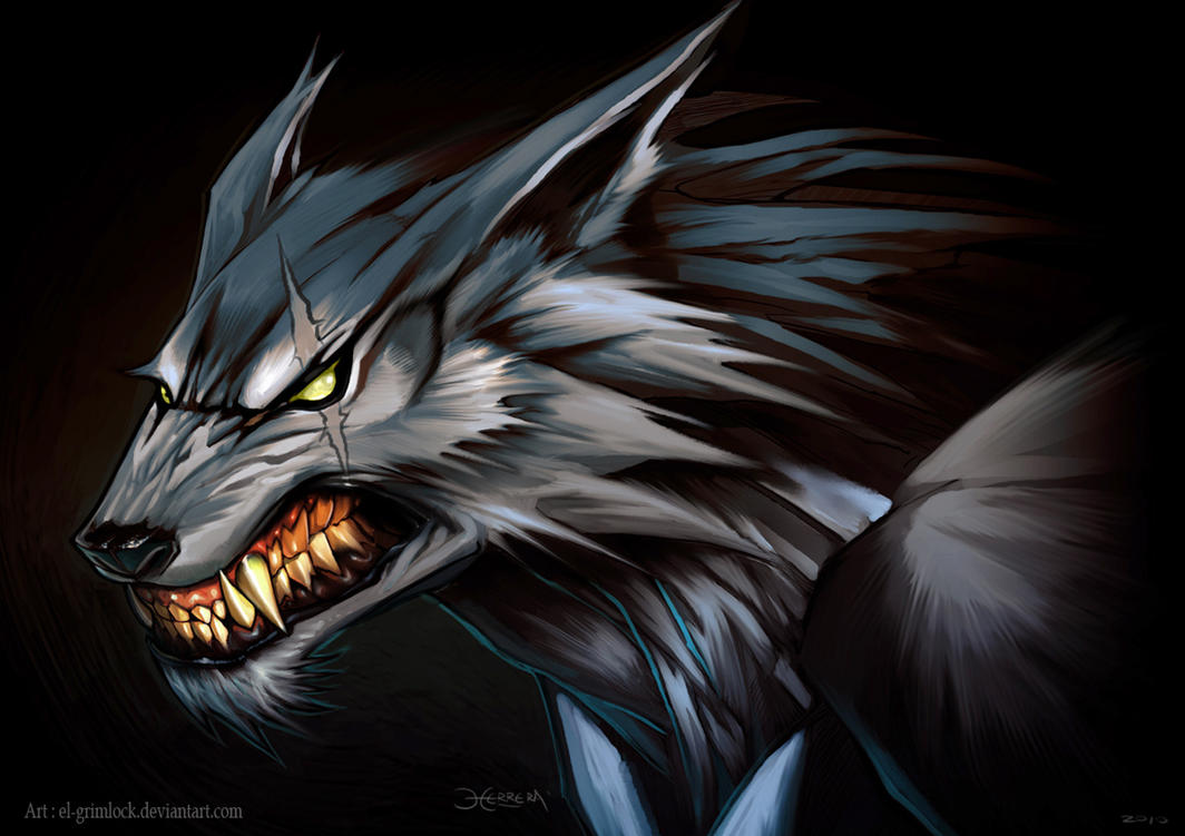 [Hokage] Inuzuka Jinro Werewolf_3_by_el_grimlock