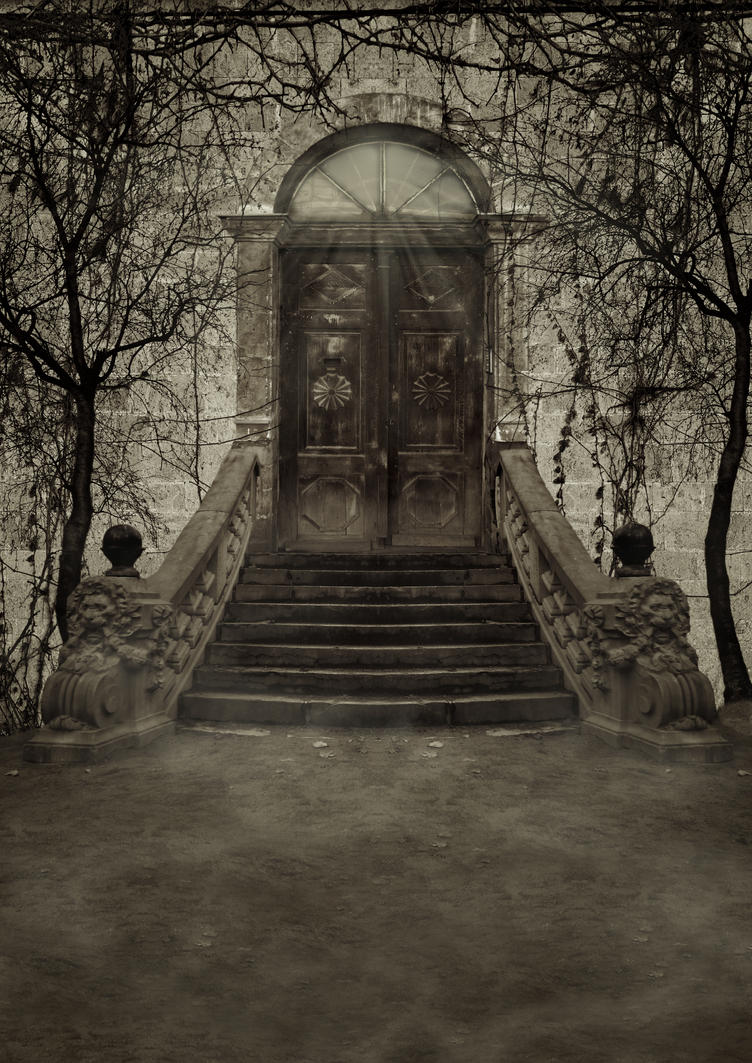  ستوكات دمج - صور بيوت للدمج Dark_door_bg____by_the_night_bird-d3cqm69