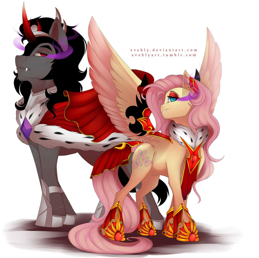 Pony art of the non diabetic variety.  - Page 25 The_dark_queen_by_evehly-d9xusim